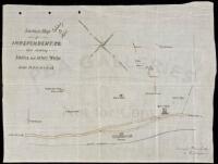 Surface Map of Independent, Co, also showing Justis and Other Works. Scale 80 Feet to 1 inch