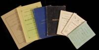 Seven volumes from various Nevada fraternal organizations