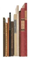 Ten volumes published by the Book Club of California
