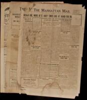 Three newspapers from Manhattan, Nevada