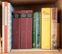 Twelve reference volumes on travel literature, and literature from various regions