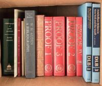 Thirteen volumes of literary reference works