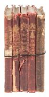 Complete set of Charles Dickens's Christmas Books, early editions in the original cloth