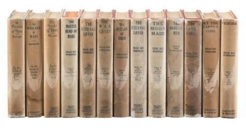 Thirteen Grosset & Dunlap science fiction novels