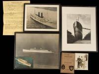 Large archive of shipping photographs, scrapbooks etc.