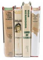 Four volumes by Edgar Rice Burroughs