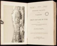 Exploration and Survey of the Valley of the Great Salt Lake of Utah...