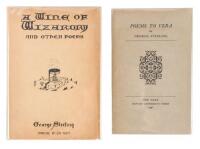 A Wine of Wizardry and other poems