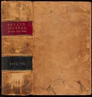 WITHDRAWN Journal of the Senate of the United States of America, being the Second Session of the Thirty-Seventh Congress; begun and held at the City of Washington, Dec. 2, 1861...