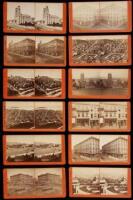 Lot of 24 stereo views of San Francisco from C.E. Watkins Pacific Coast series