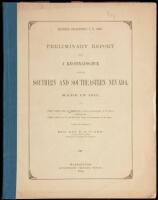 Preliminary Report upon a Reconnaissance Through Southern and Southeastern Nevada, Made in 1869