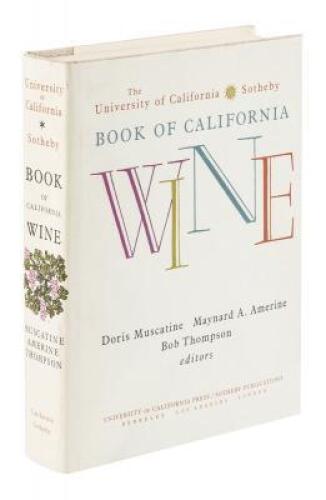 University of California Sotheby Book of California Wine