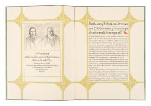 The Friendship of Robert Louis Stevenson and Jules Simoneau