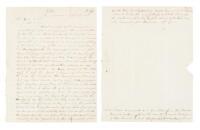 Letter from James Eden in Monrovia, Liberia, to William Lowrie in New York, describing the state of his church and other matters