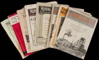 Collection of early 20th century mining journals