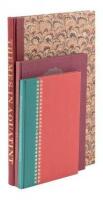 Three volumes published by the Book Club of California