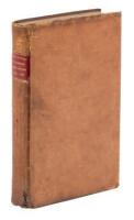 Secret Journals of the Acts and Proceedings of Congress. Vol. IV (only) - James Buchanan's copy