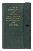 Hansen Handbook: For Piloting in the Inland Waters of Puget Sound, British Columbia, Southeastern Alaska , Southweaster Alaska