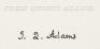 Autograph letter, signed, from Adams to Oliver Fiske regarding an appointment for his son - 3