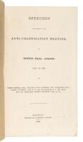 Speeches delivered at the anti-colonization meeting, in Exeter Hall, London, July 13, 1833