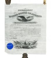Presidential Appointment, signed by Theodore Roosevelt and Elihu Root