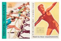 Two programs from the National Collegiate Track & Field Championships held at the University of California, 1935 & 1937