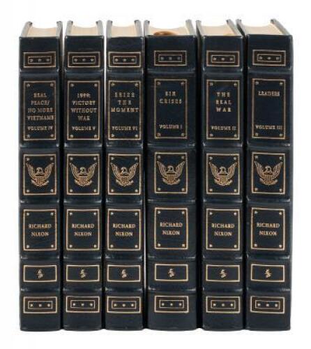 Six volume set of Lifetime Works of Richard Nixon