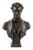 Bronze bust of Abraham Lincoln and other Lincoln and Americana related memorabilia - 2