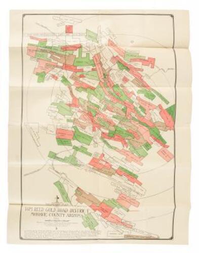 Preliminary map of Tom Reed-Gold Road District. Mohave County, Arizona