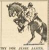 Poster for "The Great Motion Picture the Life of Jesse James" (a.k.a. Jesse James Under the Black Flag) - 3