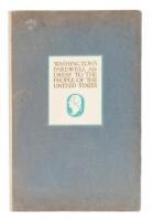 Washington's Farewell Address to the People of the United States, The XIX Day of September MDCCXCVI - One of 50 copies on vellum