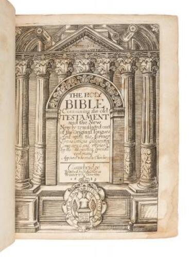 The Holy Bible: Containing the Old Testament and the New