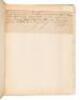 Manuscript in German on circumcision - 2