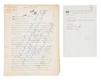 Original typed manuscript for Sandworld