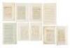 Nine manuscript leaves with paintings from Persia or Mughal India - 2