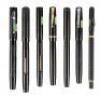 Lot of 20 Black Hard Rubber Fountain Pens