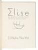 Elise - inscribed
