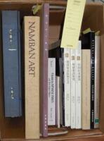 Shelf lot of Asian art books