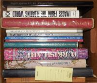 Shelf lot of Asian art books