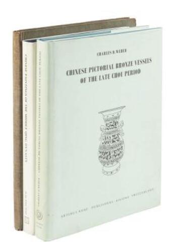 Three volumes on Chinese art in various mediums