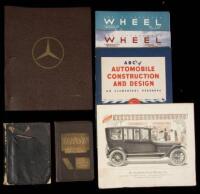 Lot of books and ephemera relating to automobiles of the early twentieth century