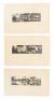 Four "etchograph" photos of Papua and the Admiralty Island, New Guinea - 2