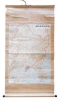 Wall map of Northeast China & Korea