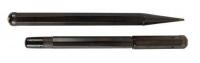 No. 1 [Long] Octagonal Safety Pen and No. 11 Octagonal Propelling Pencil, Lot of Two Black Hard Rubber Instruments