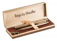 Targa No. 1007 Gold-Plated Fountain Pen and Propelling Pencil Set