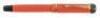 Masterpiece No. 20 Coral Red Push-Knob Filler Fountain Pen, Danish Production - 3