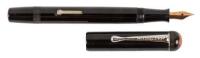 No. 2 "Long" Black Hard Rubber Lever-Filler Fountain Pen