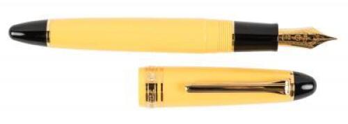 Profit 1911 Yellow and Black Resin Fountain Pen