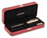 Crocodile Leather Yellow Gold-Plated Millesime Limited Edition Fountain Pen