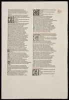 WITHDRAWN A Leaf from the Kelmscott Chaucer, together with a Monograph by Carl Purington Rollins